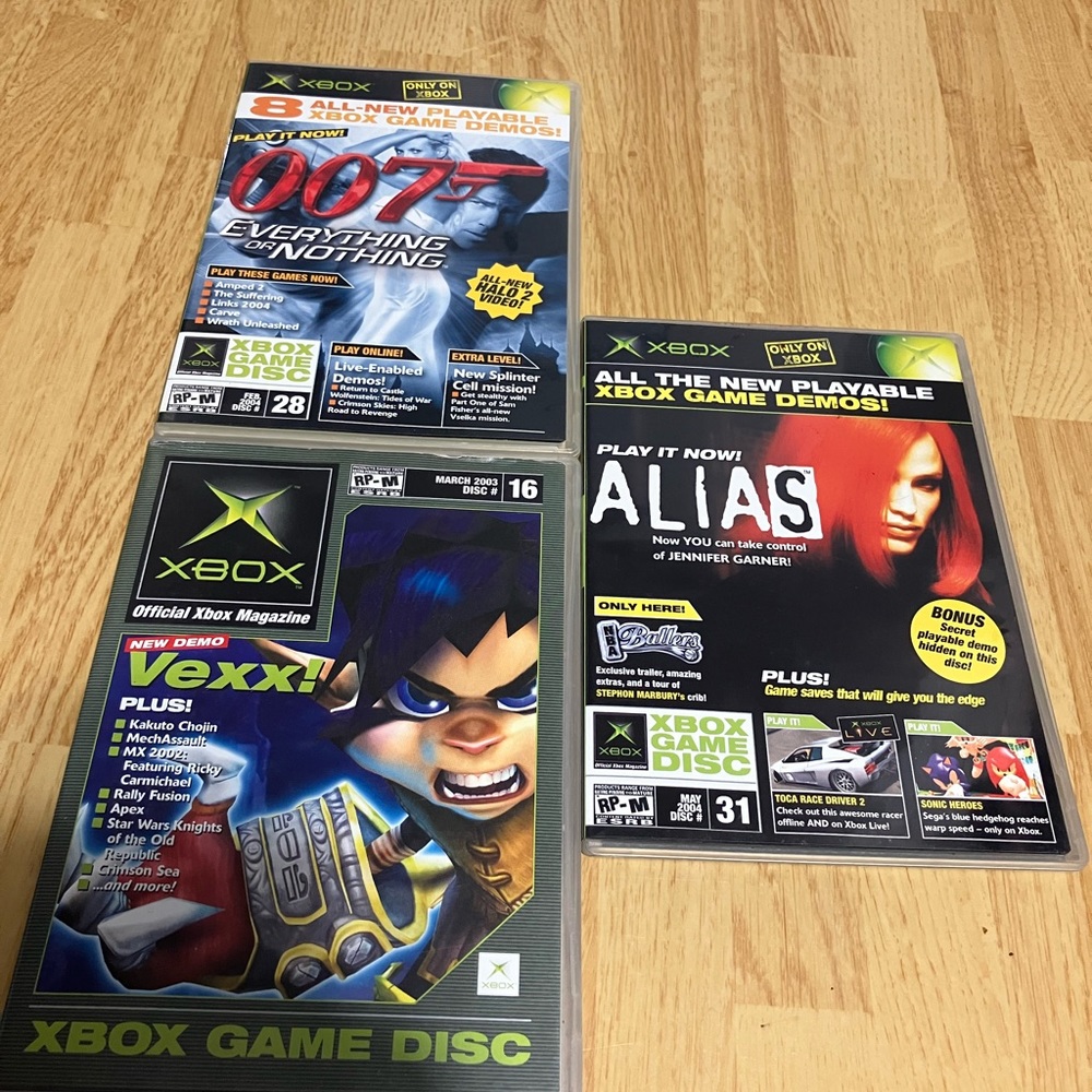 Xbox demo disk bundle